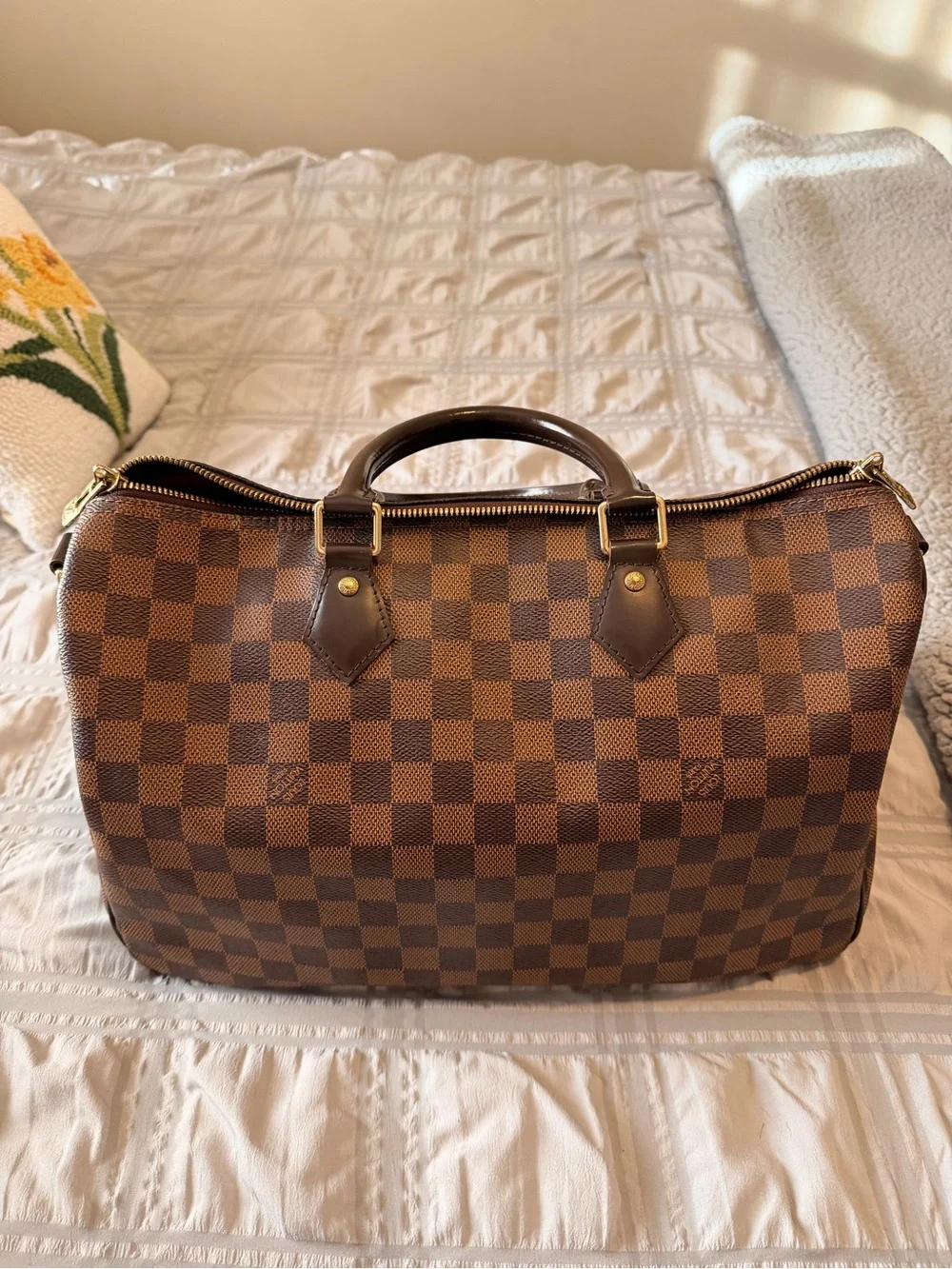 Louis Vuitton Speedy Damier Bandolier 35 - Picture 2 of 8
